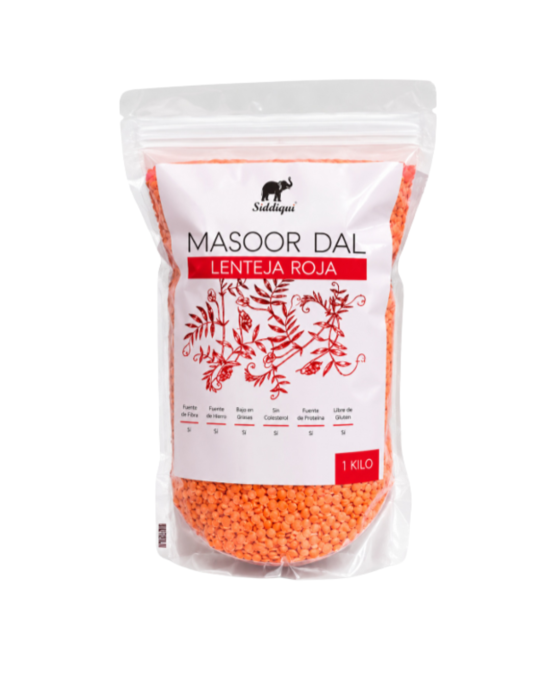 Lenteja Roja 1kg.