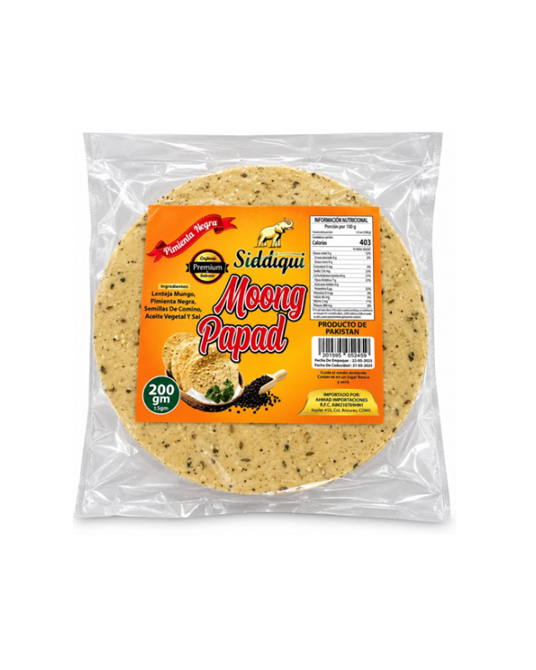 Moong Papadum