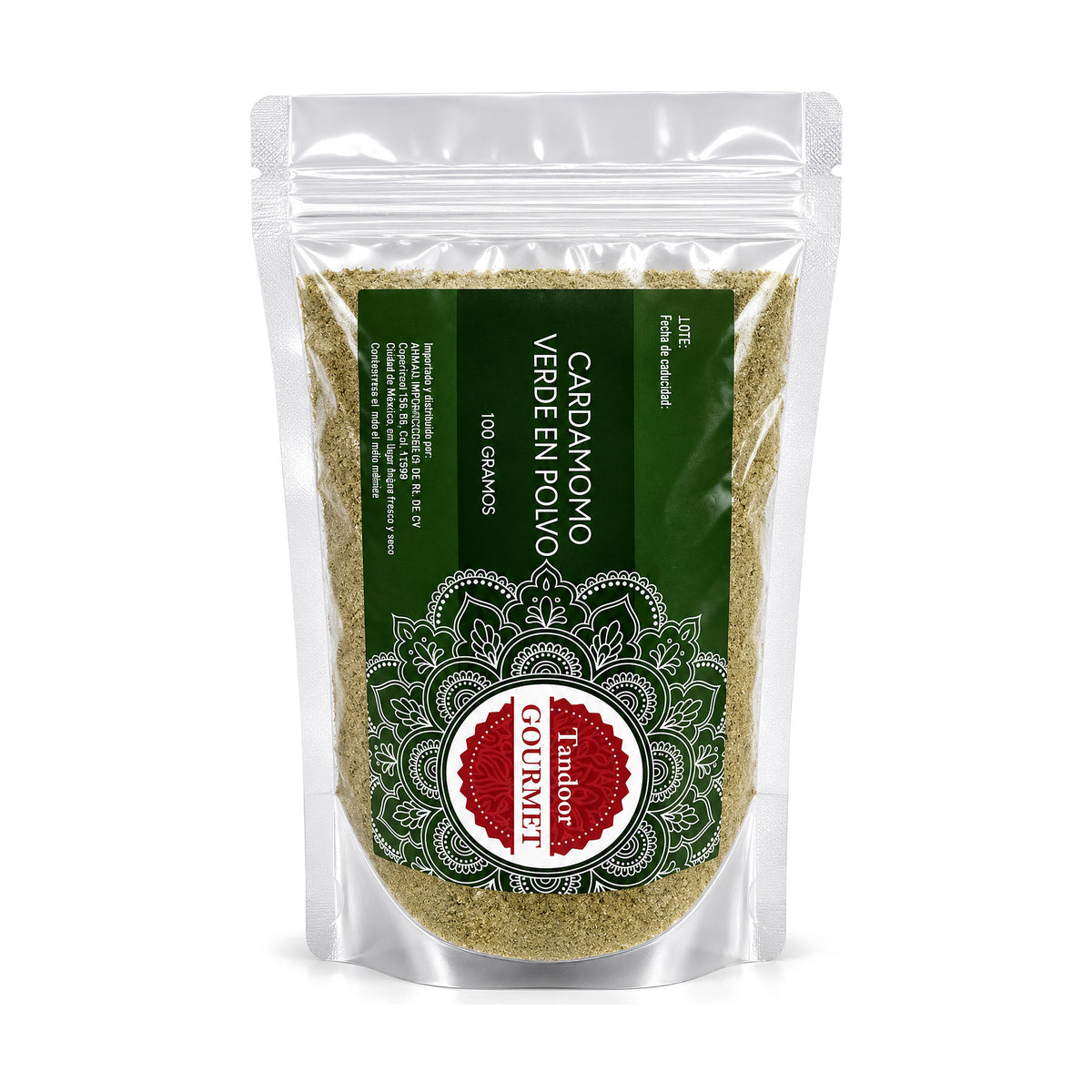 Cardamomo Verde en Polvo 100g
