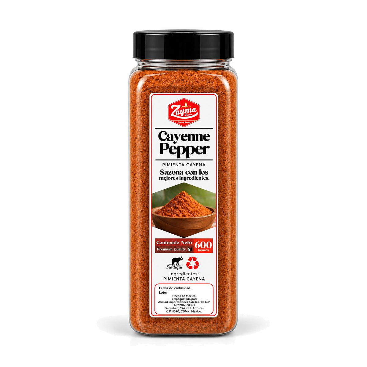 Zayma Pimienta Cayena 600g