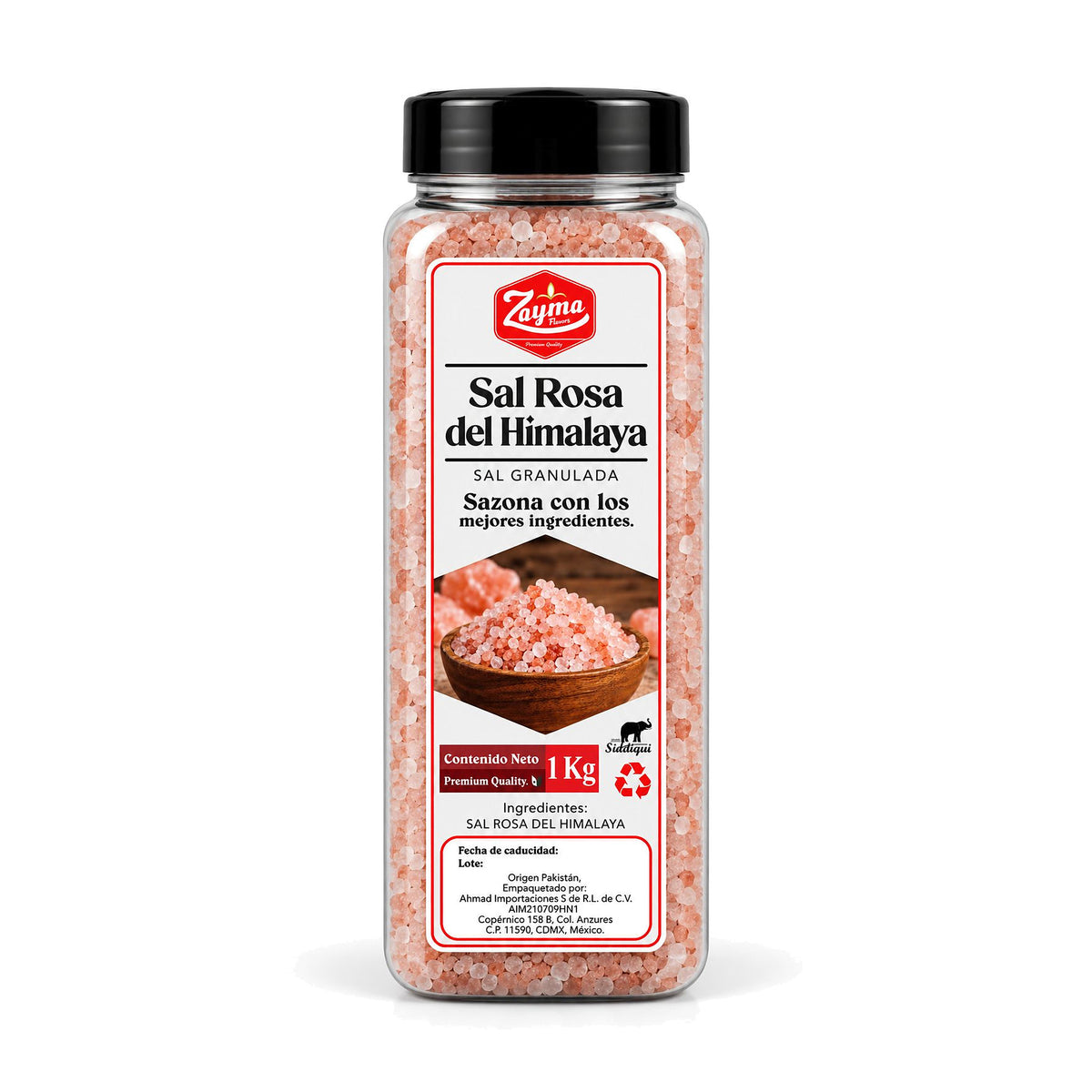 Zayma Sal Rosa Himalaya Granulada 1kg